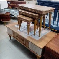 جلو مبلی عسلی  جلومبلی  دورنگ