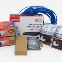 پکیج کامل دوربین مداربسته داهوا، XVR، هارد و نصب