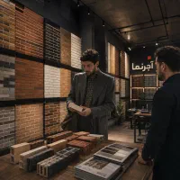 آجرنما شاموتی ، انگلیسی و ۷سانت زرد قسطی