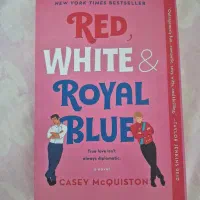 کتاب red white and royal blue