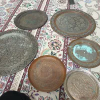 سینی مسی|کلکسیون اشیاء عتیقه|تهران, وصفنارد|دیوار