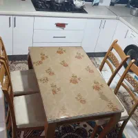 میز نهار خوری 4 نفره نو نو