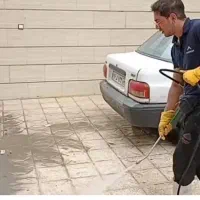 نظافت راه پله وپیلوت صفر تا صد با دستگاه