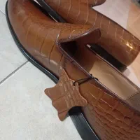 کفش چرم سایز ۴۱.۴۲.۴۳