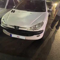 ۲۰۶ تیپ ۲ فرانسوی سفید مدل ۹۱ شاسی سالم