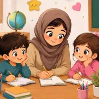 معلم خصوصی کلاس سوم  خانم هستم معلم رسمی  مهرگان
