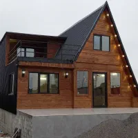 ساخت خانه ویلایی چوبی وکانکس