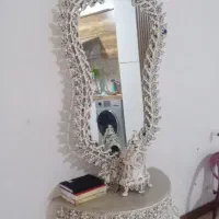 آینه شمعدان برنز