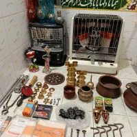 دو گوله مسی قورچه زنگوله دیگچه مسی هاون مسوار