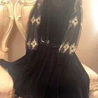 لباس مخملی عروسکی