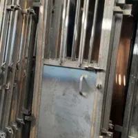 درب اتاق اسانسور  خرپشته انباری  چهار چوب فلزی