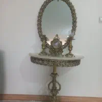 آینه شمعدون برنج