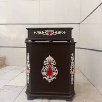 ست سطل اشغال و دستمال کاغذی