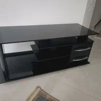 میز تی وی شیشه میرال مناسب 40 تا 50 اینچ