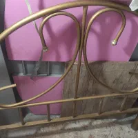 تخت یک نفر اهنی فرفورژه