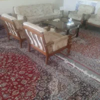 مبل ۷ نفره چوبی کلاسیک