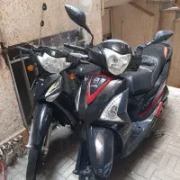 موتور بیکلاج اتومات SYM ۱۸۰ لاکی یا لوکی و پشرو۱۳۵