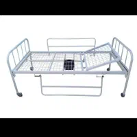 تخت بیمارستانی تک شکن لگن خور همراه تشک