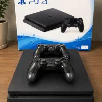 Ps4 دو دسته اسلیم slim هدفون دارد سیم شارژ