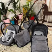 ست کالسکه و کریر و صندلی ماشین و کریکات ببکو اصل