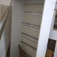 قفسه مغازه فروشی ۳ عدد و وسایل