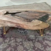 عسلی روستیک و ساعت دیواری روستیک
