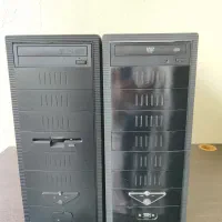 ۲ عدد کیس ۲هسته رم ۴ ddr3 هارد ۱۶۰ گرافیک ۵۱۲