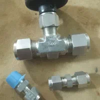 شیر نیدل ولو برند پارکر و دوعدد کانکتور