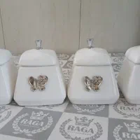 جای ادویه ۴ عدد سرامیکی نونو