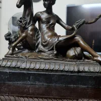 مهر 4فیگوره مجسمه برنزی برنز