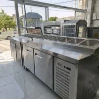 فروش عمده تاپینگ سرد تجهیزات فست فود تولید