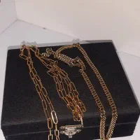 گردنبند استیل کاملا نو