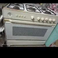 اجاق گاز سفید یخچالی
