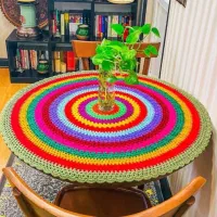 رومیزی کاموایی