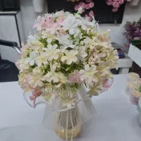 دسته گل عروس در رنگ و مدل دلخواه