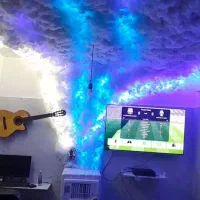 سقف ابری ، ریسه نئون rgb ریسه هوشمند