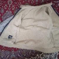 کاپشن سفید بوفالو جنس خوب خارجی