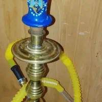 قلیون بدنه برنجی سالم سالم