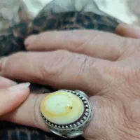 انگشتر نقره بسیار زیبا و قدیمی و با قدمت زیاد