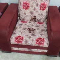 میل هفت نفره بامیز جلو مبلی وعسلی
