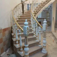 نرده و حفاظ استیل و شاخ گوزنی