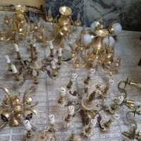 فروشی نه خریدار انواع لوستر میز بوفه (کل منطقه ها)