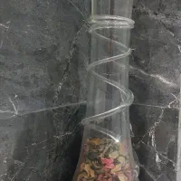 گلدان بلند جای بامبو