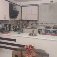 فروش کابینت ۱۰ متری (بدنه فلز/درب MDF) +هود و سینک