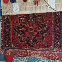 فرش نیمه کاره برای بافت