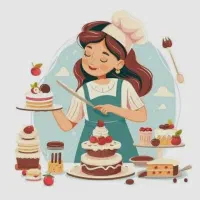 نیروی خانم کارگاه شیرینی سرآسیاب