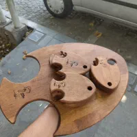 خدمات سی ان سی CNC ساخت ظروف چوبی