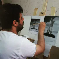 آموزش خصوصی نقاشی سیاه قلم و رنگ روغن