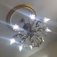 لوستر تمام برنز ۸ شاخه