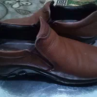 کفش چرم خالص کارنکرده درحد چند بارسایز۴۲